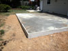 Slab complete.  Foundation backfilled.