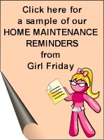 C.W. Orangeman's Home Maintenance Reminders