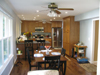 Eat in kitchen after remodel.  Wall was taken out between kitchen and dining room to create larger room.  Kitchen was moved to far end of new room.  This remodel was a combined effort between the homeowner and CarterWorx.