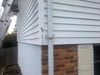This is a common problem that usually requires taking down all the siding on both walls to properly repair��at a big expense.  (see next pic)
